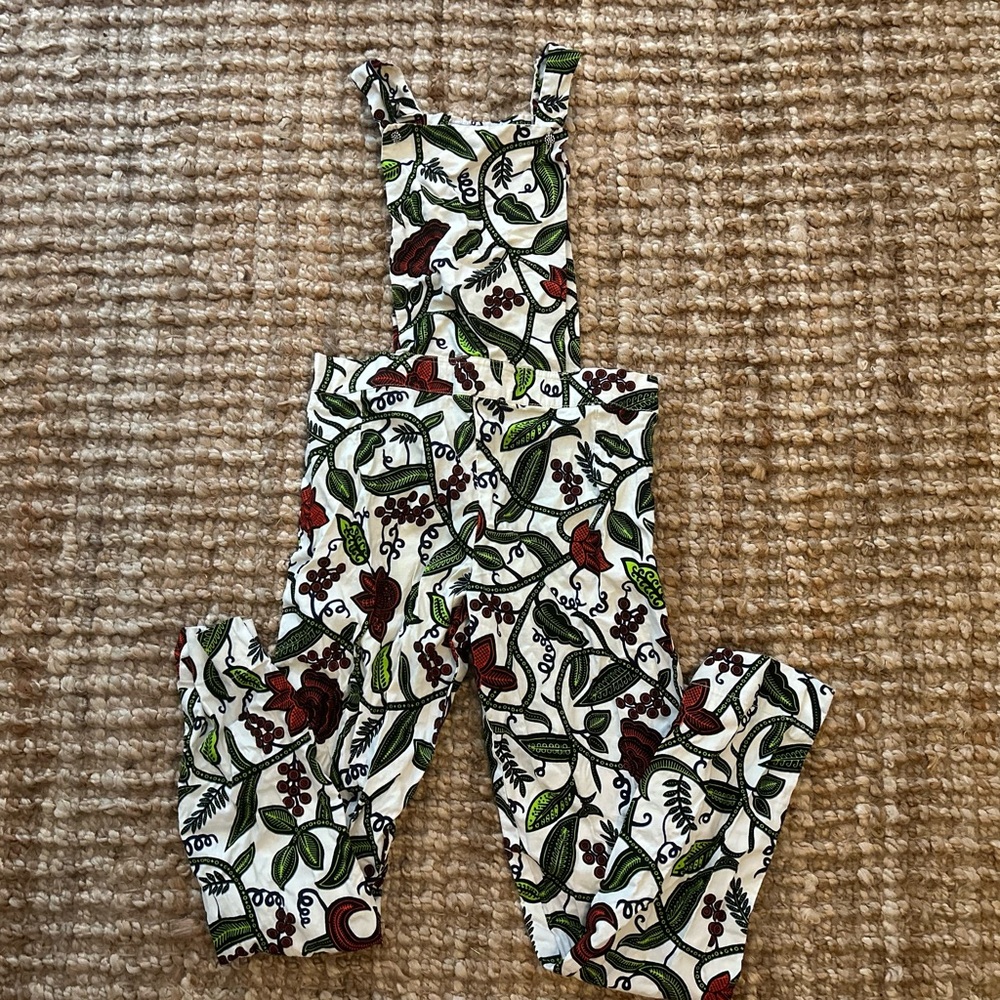 Vintage floral overalls-women’s size 28